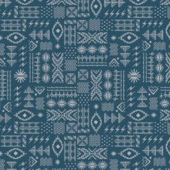 Spirit Jumpsuit - Blue Coral Geo Tile -Passenger Clothing Store Blue Coral Geo Tile 65a9c0e3 24e6 455e 9e27 62065f72aa76