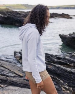 Mindful Recycled Cotton Hoodie - Pale Blue -Passenger Clothing Store ClbP6ccy2OUtKvD51IHIpKOCHudWrXMUezJAral97No