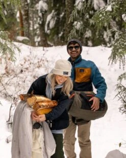 Peak Recycled Sherpa Beanie - Birch -Passenger Clothing Store DawnPark 4 5Ratio 6