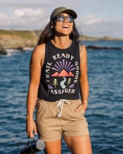 Exhale Active Recycled Vest - Black -Passenger Clothing Store ESOLtCz39 VoW6FIZeDWFo8sg1hjk2HJvXbzRsj3jaM