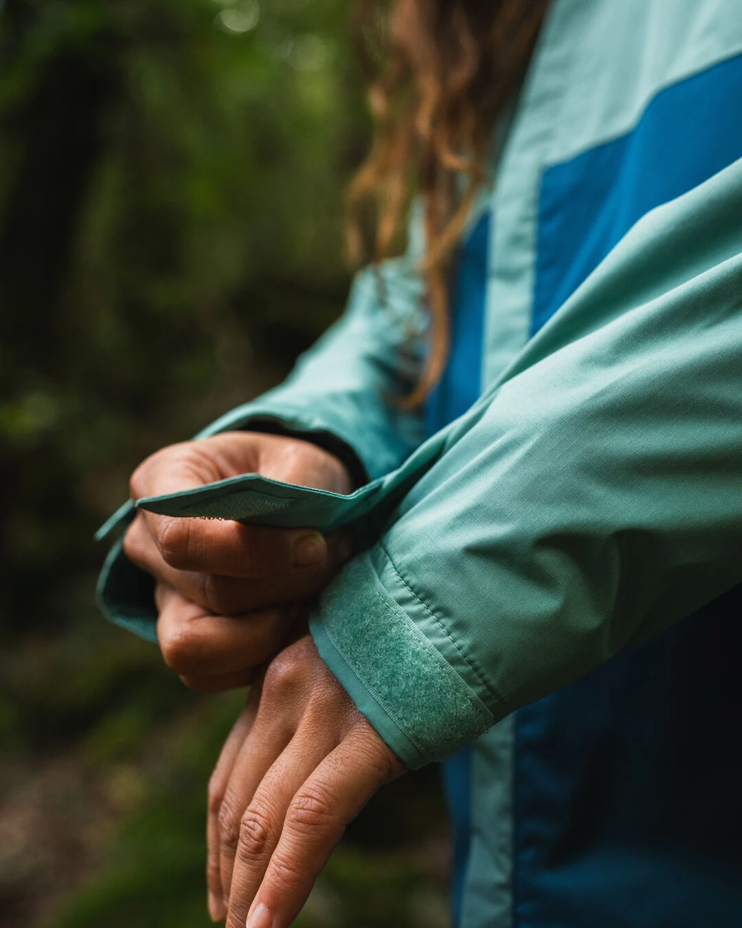 Scene Water Resistant Recycled Jacket - Shallow Water/ Corsair Blue 13 Scene Water Resistant Recycled Jacket - Shallow Water/ Corsair Blue - Image 11