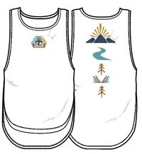 Breezy Recycled Active Vest - White 9 Breezy Recycled Active Vest - White - Image 7