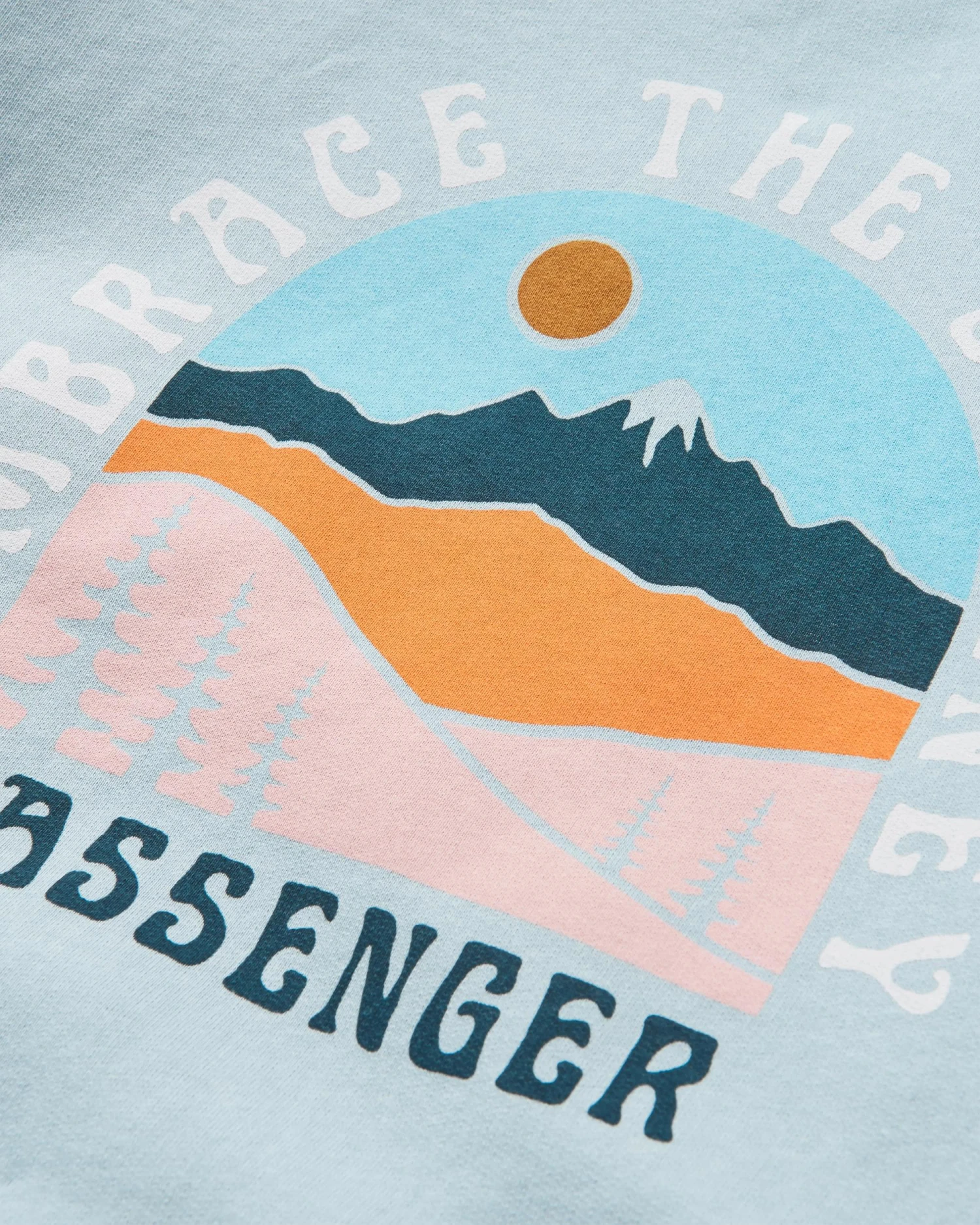 Outlook Recycled Cotton Hoodie - Blue Fog 9 Outlook Recycled Cotton Hoodie - Blue Fog - Image 7