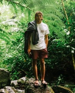 Fjord Recycled Cotton T-Shirt - White -Passenger Clothing Store FjordRecycledCottonT Shirt White 4 5Ratio 4