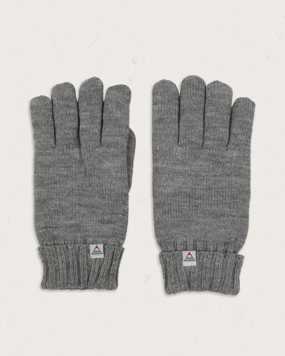 Gale Recycled Acrylic Knitted Gloves - Flecked Grey Marl 3 Gale Recycled Acrylic Knitted Gloves - Flecked Grey Marl