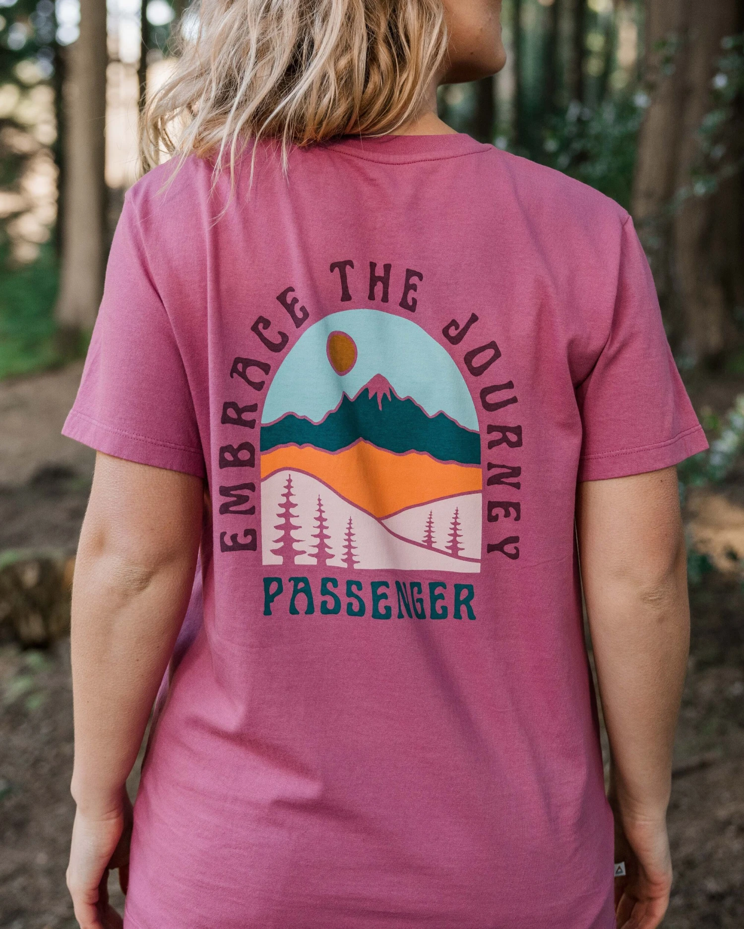 Outlook Recycled Cotton Oversized T-Shirt - Mauve Haze 3 Outlook Recycled Cotton Oversized T-Shirt - Mauve Haze