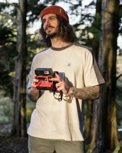 Lulada Recycled Relaxed Fit T-Shirt - Birch