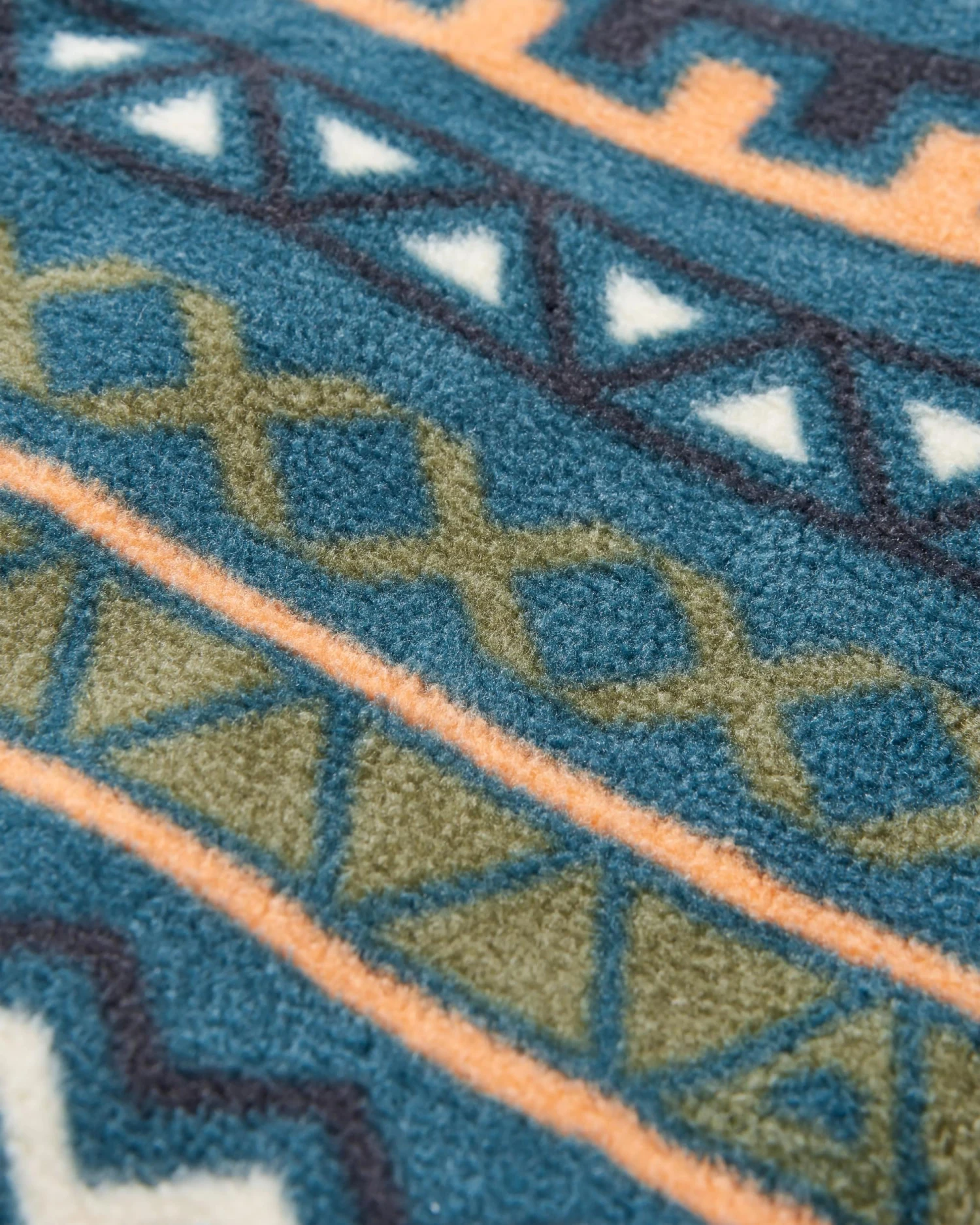 Ace Recycled Polar Fleece Dungarees - Retro Geo Mediterranean 10 Ace Recycled Polar Fleece Dungarees - Retro Geo Mediterranean - Image 8