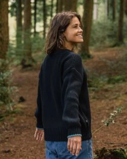 Gondwana Classic Knitted Jumper - Black -Passenger Clothing Store Kgic3LfuG3VFSaWSifshr 8NLSITwKX6tgHHPkXcPZc