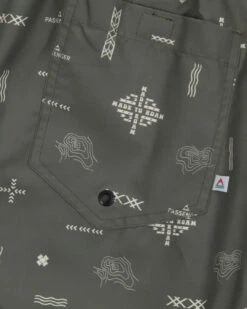 Cali Recycled Swim Short - Olive Made To Roam -Passenger Clothing Store M HS 76BKU 4850 4