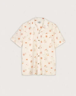 Cove Organic Cotton Short Sleeve Shirt - Taco Time Birch -Passenger Clothing Store M SH HSLUL 4986 1