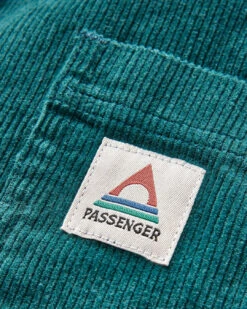 Backcountry Cord Shirt - Storm Green -Passenger Clothing Store M SH YMJYS 5149 B