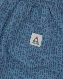 Drifter Walk Short - Blue Mini Geo -Passenger Clothing Store M SR SXXSA 4874 4