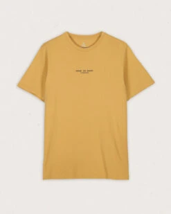 Sundown Recycled Cotton T-Shirt - Mustard Gold 14 Sundown Recycled Cotton T-Shirt - Mustard Gold -Passenger Clothing Store M TE 5PJJZ 4925 1