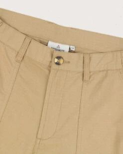 Timeless Organic Cotton Crop Trouser - Biscuit -Passenger Clothing Store M TR SLE8Y 4839 1 1