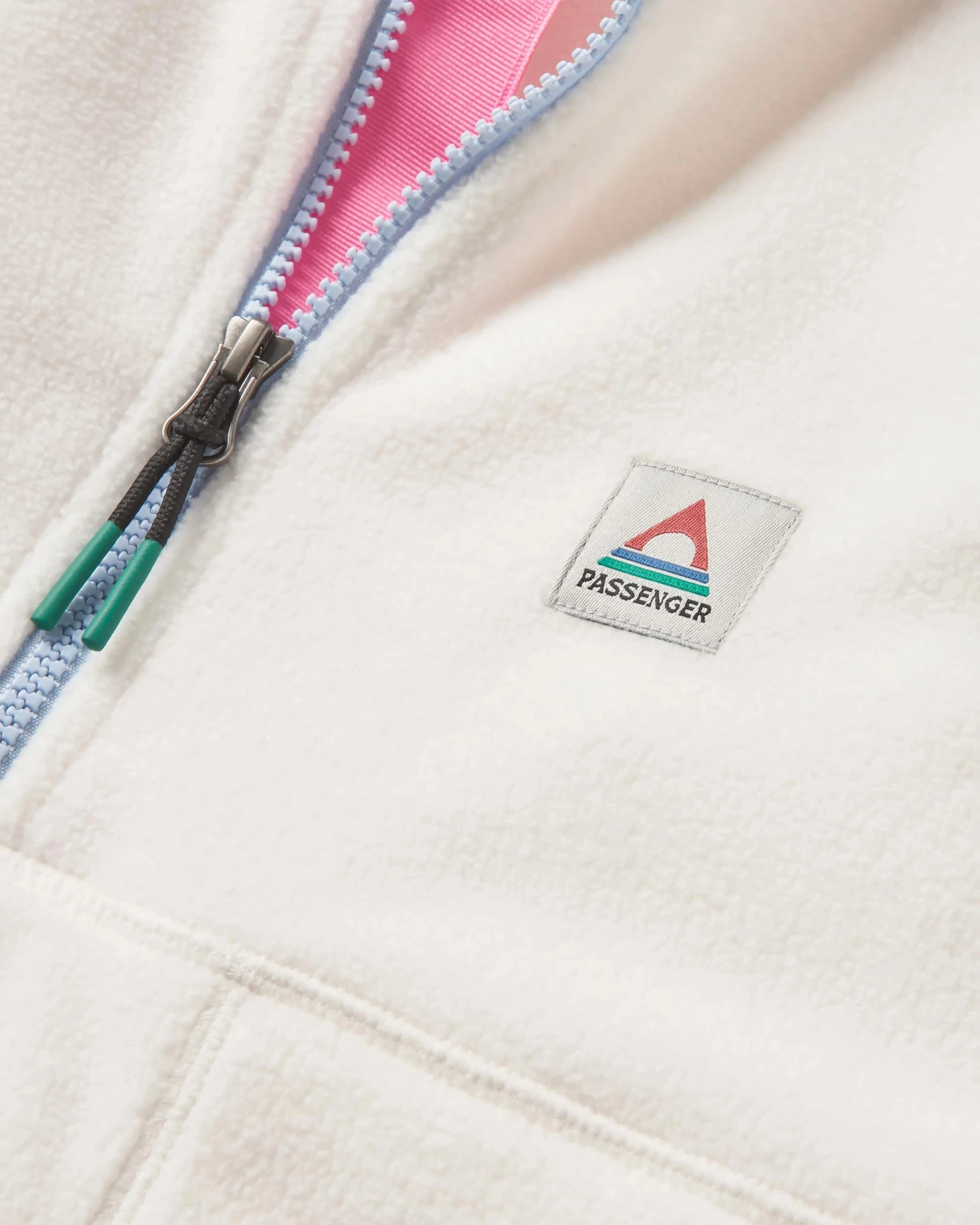 Folksy Recycled Polar Fleece - Egret 12 Folksy Recycled Polar Fleece - Egret - Image 10