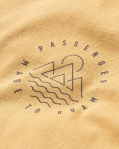 Escapism Recycled Cotton T-Shirt - Mustard Gold -Passenger Clothing Store M8XtYxWUtpXsRbjQv10F943EexsbFvUSmofhuTntd4