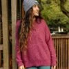 Cove Recycled Knitted Jumper - Rhubarb -Passenger Clothing Store MbVsXhbL8qnE0irBlgB05tqiRreUv9RrVN8aYttF7vk