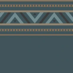 Dune 1/2 Zip Organic Cotton Hoodie - Mediterranean Geo Stripe -Passenger Clothing Store Mediterranean Geo Stripe 559bad1d 7c46 43ba 933a a52ee78cb1be