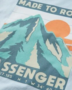 Distance Recycled Relaxed Fit T-Shirt - Blue Fog -Passenger Clothing Store MnKWTsO1vvzFGmJL4IX4XUn X6OsWCGyGlGl3 HsTU0