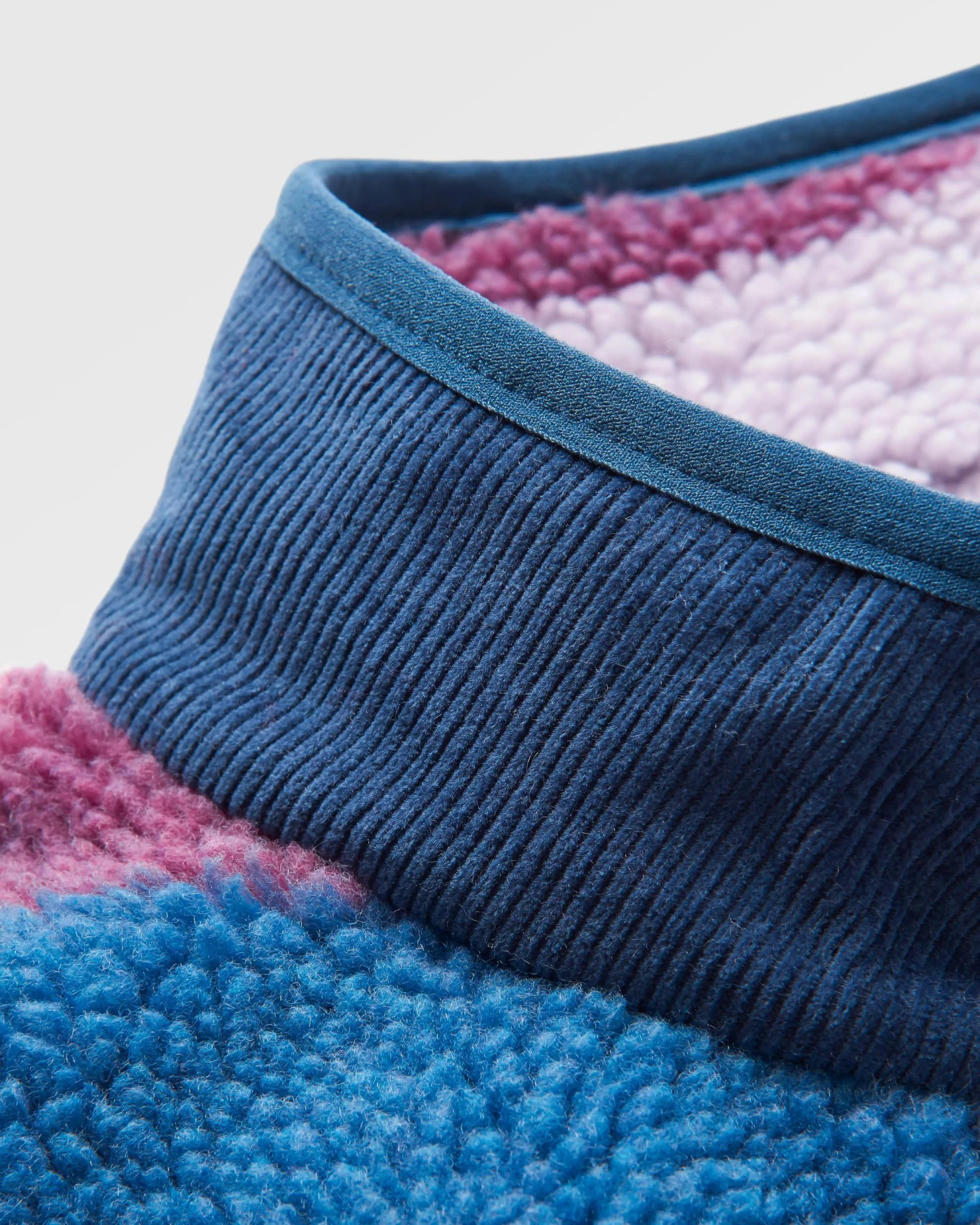 Clover Recycled Deep-Pile Sherpa Fleece - Scenic Berry 6 Clover Recycled Deep-Pile Sherpa Fleece - Scenic Berry - Image 4