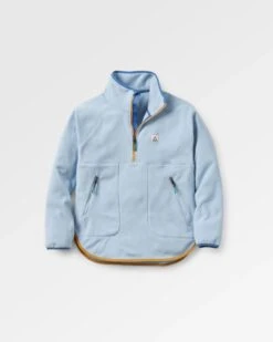 Folksy Recycled Polar Fleece - Blue Fog