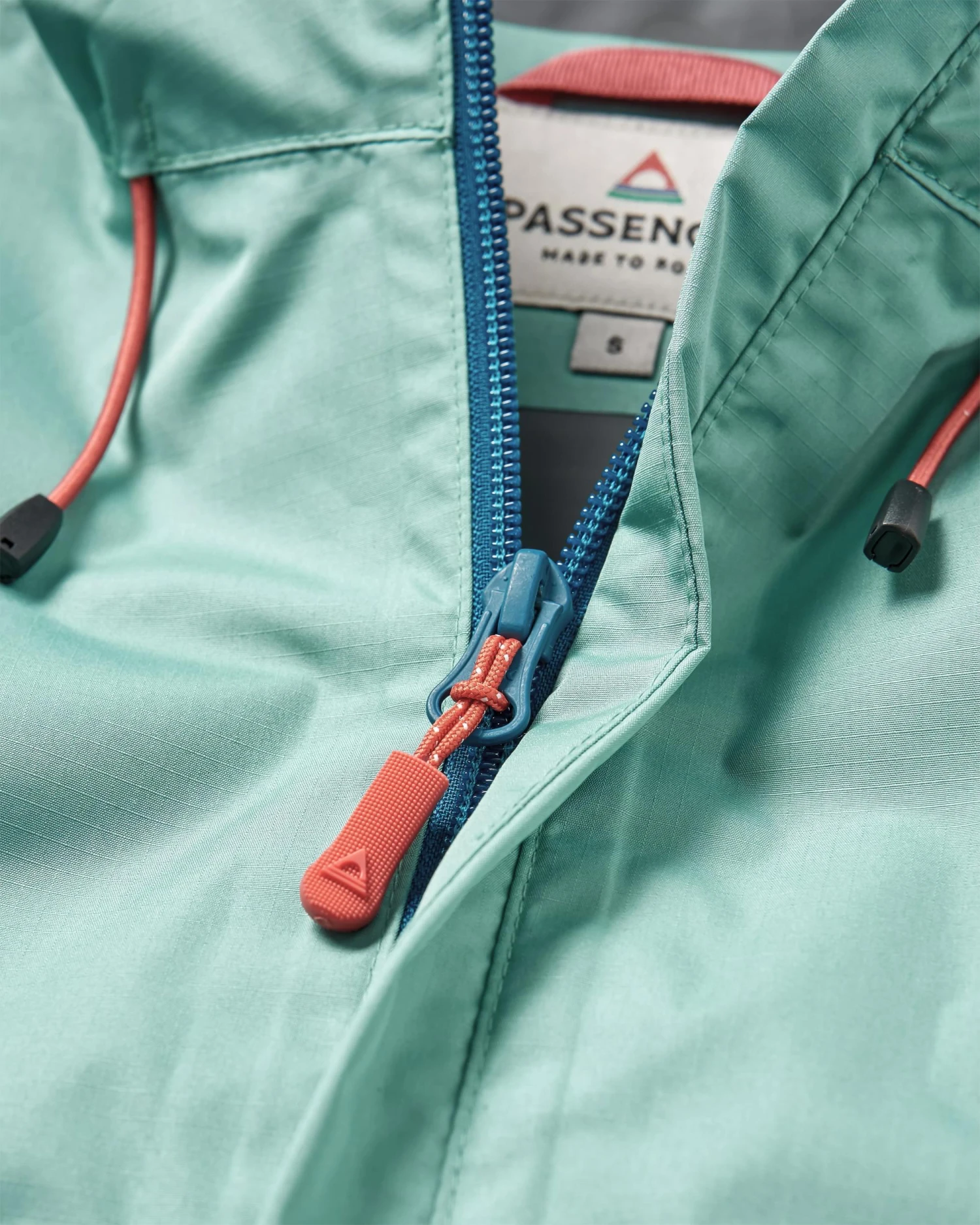 Scene Water Resistant Recycled Jacket - Shallow Water/ Corsair Blue 6 Scene Water Resistant Recycled Jacket - Shallow Water/ Corsair Blue - Image 4