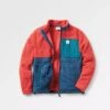 Born Explorer Recycled Polar-Lined Sherpa Fleece - Cardinal
