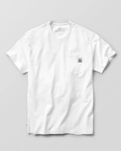Heritage Recycled Relaxed Fit T-Shirt - White -Passenger Clothing Store PASSENGER TSHIRT A GRAD V2 4 5Ratio