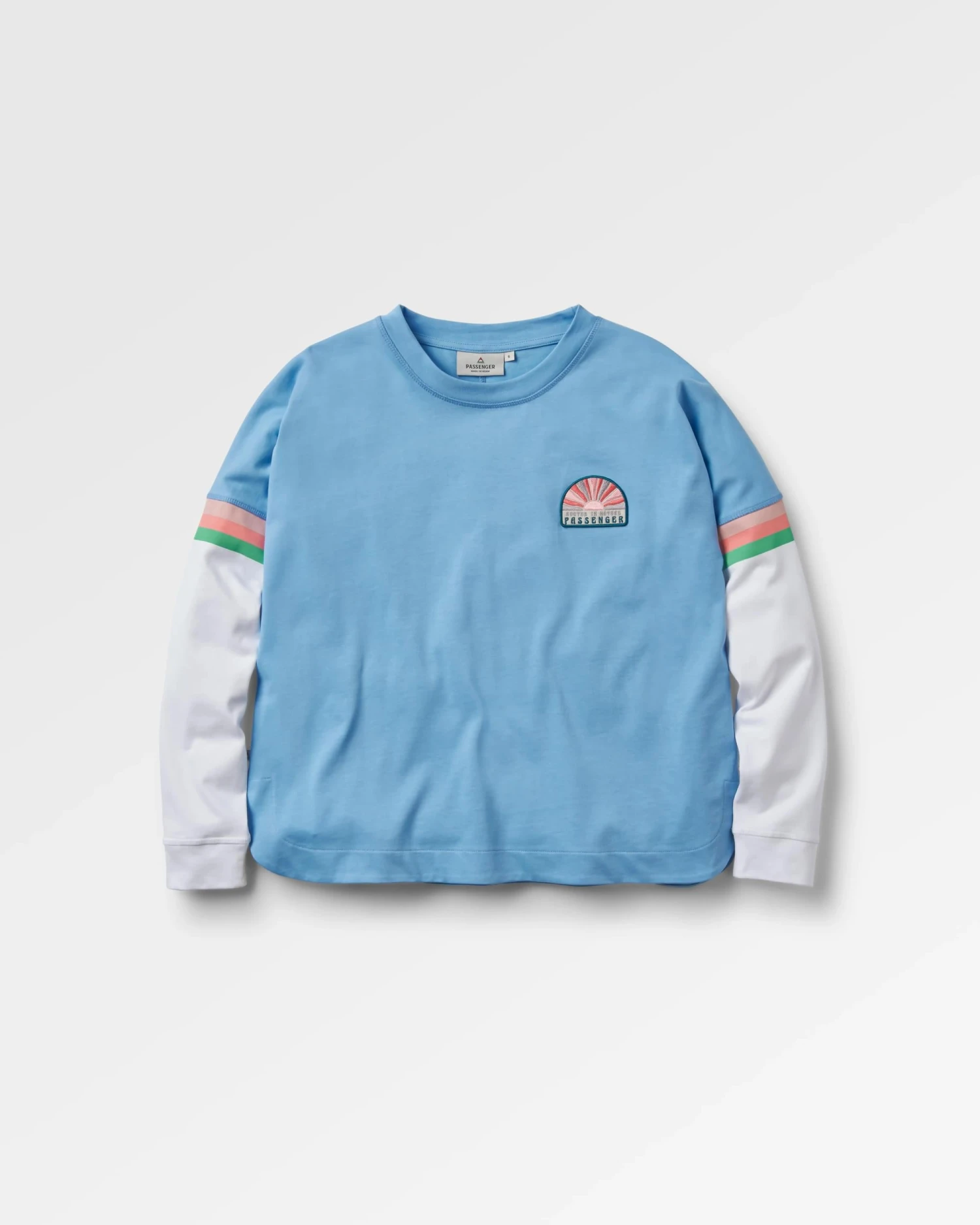 Dream Organic Cotton LS Top - Cornflower 3 Dream Organic Cotton LS Top - Cornflower