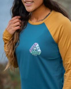 River Recycled Active LS T-Shirt - Dusty Ochre/ Corsair Blue -Passenger Clothing Store Q7VhNx4La7YdV2Zhx88BeXFWktck3VE CDI7PiFhszw