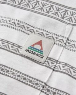 Crackle Organic Relaxed Fit LS T-Shirt - White Fairisle Stripe 14 Crackle Organic Relaxed Fit LS T-Shirt - White Fairisle Stripe -Passenger Clothing Store QOoTm8txo4xjq3gQEtTaKnMbMrVVxhlMjqcAHnKBWkc