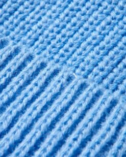 Compass Recycled Beanie - Cornflower -Passenger Clothing Store Ql7IxilJR49km0FOcHXw92wMZG3QpQRM61r09iFXRLM