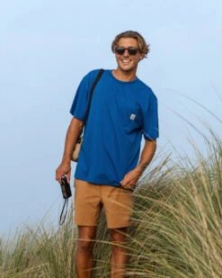 Heritage Recycled Relaxed Fit T-Shirt - True Blue -Passenger Clothing Store Qu7AEzSaYl2pupdYt2QnOEM5XZUoPGAhwXHj923lplI