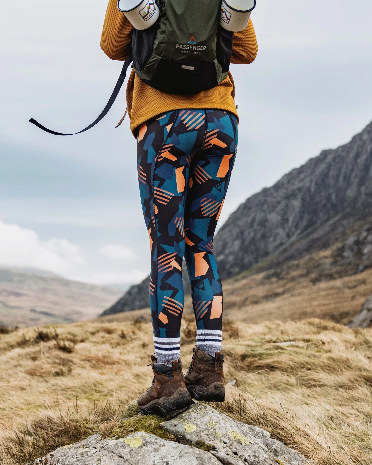 Fresh Air 2.0 Recycled Leggings - Apricot Camo 3 Fresh Air 2.0 Recycled Leggings - Apricot Camo