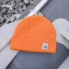 Moss Double Layer Recycled Waffle Beanie - Mandarin -Passenger Clothing Store Rd5H5QJHZ4KtHmpUh1CPyBKUkfCud4StKyRsJqDoyh0