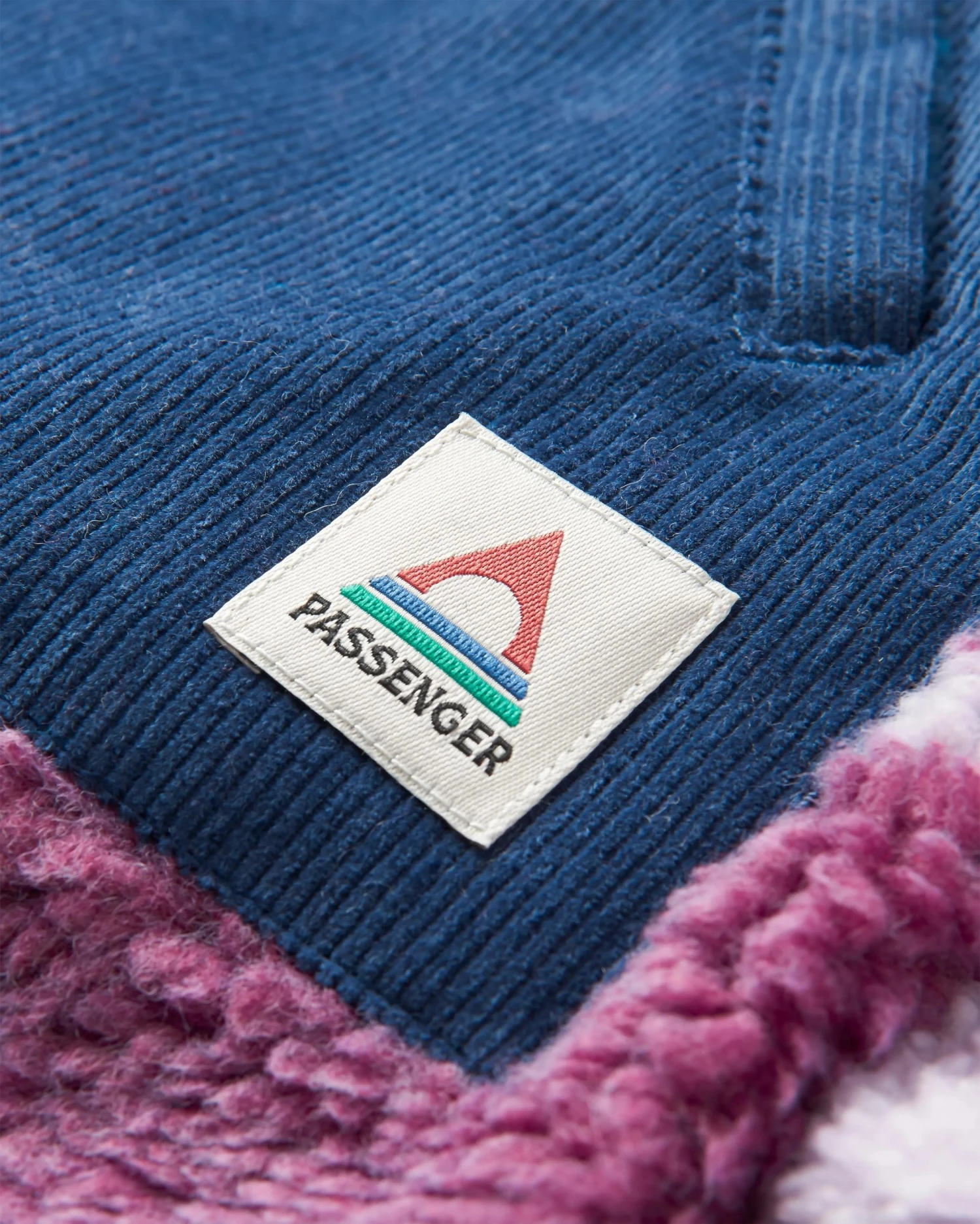 Clover Recycled Deep-Pile Sherpa Fleece - Scenic Berry 4 Clover Recycled Deep-Pile Sherpa Fleece - Scenic Berry - Image 2