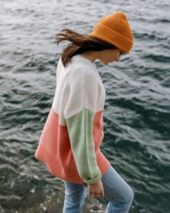 Gondwana Organic Oversized Knitted Jumper - Shell Pink -Passenger Clothing Store S7 jmznSY9NIzxF9ZzrzyIty35ibrD8pyHeHZbhH35w