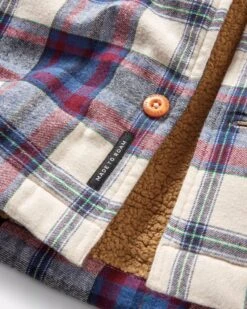 Freestyle Sherpa-Lined Overshirt - Vintage White -Passenger Clothing Store SP X6Vo3UBYP08tlNxzOsQzo6mDS4Mow54n8aelolK0