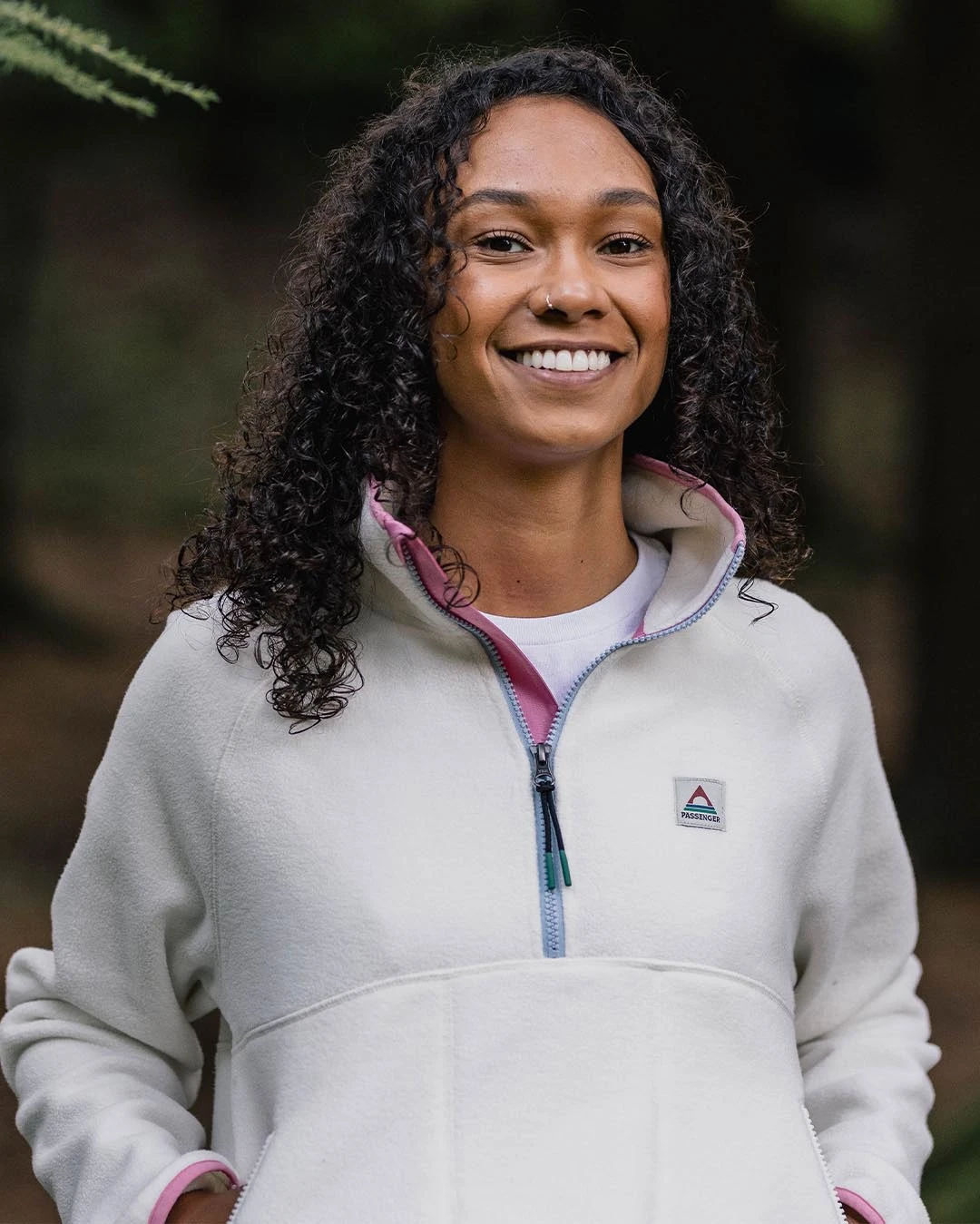 Folksy Recycled Polar Fleece - Egret 6 Folksy Recycled Polar Fleece - Egret - Image 4