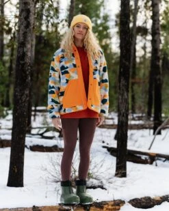 Clover Recycled Deep-Pile Sherpa Fleece - Off White Camo -Passenger Clothing Store T2ayIEgMAp6FsH8yzECGSw6HvIMepf9r9r4G4Z9xPME