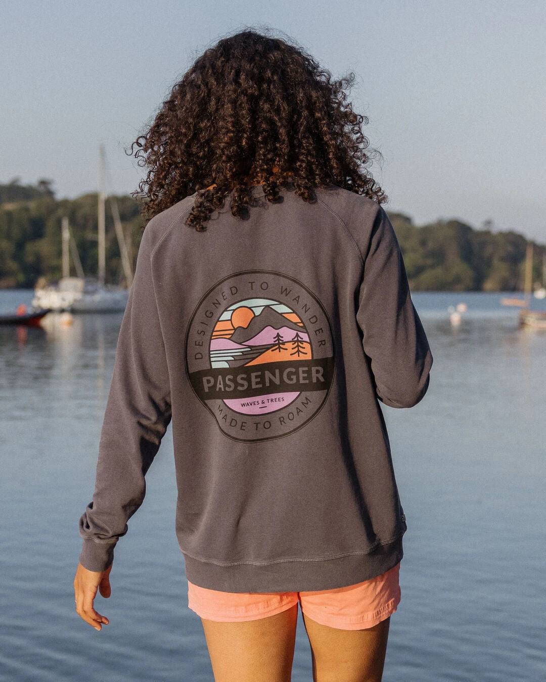 Wilds Recycled Cotton Oversized Sweatshirt - Charcoal 3 Wilds Recycled Cotton Oversized Sweatshirt - Charcoal