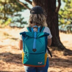 Rolltop Cooler Recycled 32L - Multi Colour -Passenger Clothing Store TY83 179 1 1Ratio