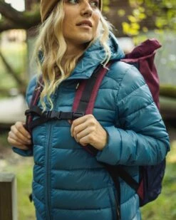 Pow Recycled Insulated Jacket - Blue Steel -Passenger Clothing Store TY85 392 4 5Ratio 1