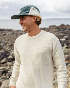 Swell Knitted Jumper - Off White -Passenger Clothing Store TY86 319 4 5Ratio