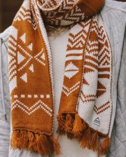 West Coast Recycled Acrylic Scarf - Glazed Ginger -Passenger Clothing Store TY91 279 4 5Ratio 2 0015 TY97 255