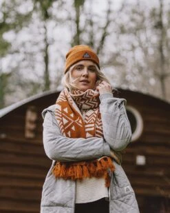 West Coast Recycled Acrylic Scarf - Glazed Ginger -Passenger Clothing Store TY91 279 4 5Ratio 2 0016 TY97 254