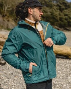 Echo Recycled Water Resistant Jacket - Mediterranean -Passenger Clothing Store TY91 279 4 5Ratio 2 0017 TY101 413