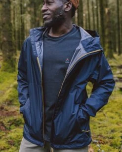 Echo Recycled Water Resistant Jacket - Deep Navy