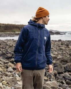 Horizon Cord Jacket - Dark Denim -Passenger Clothing Store TY91 279 4 5Ratio 2 0057 TY95 190